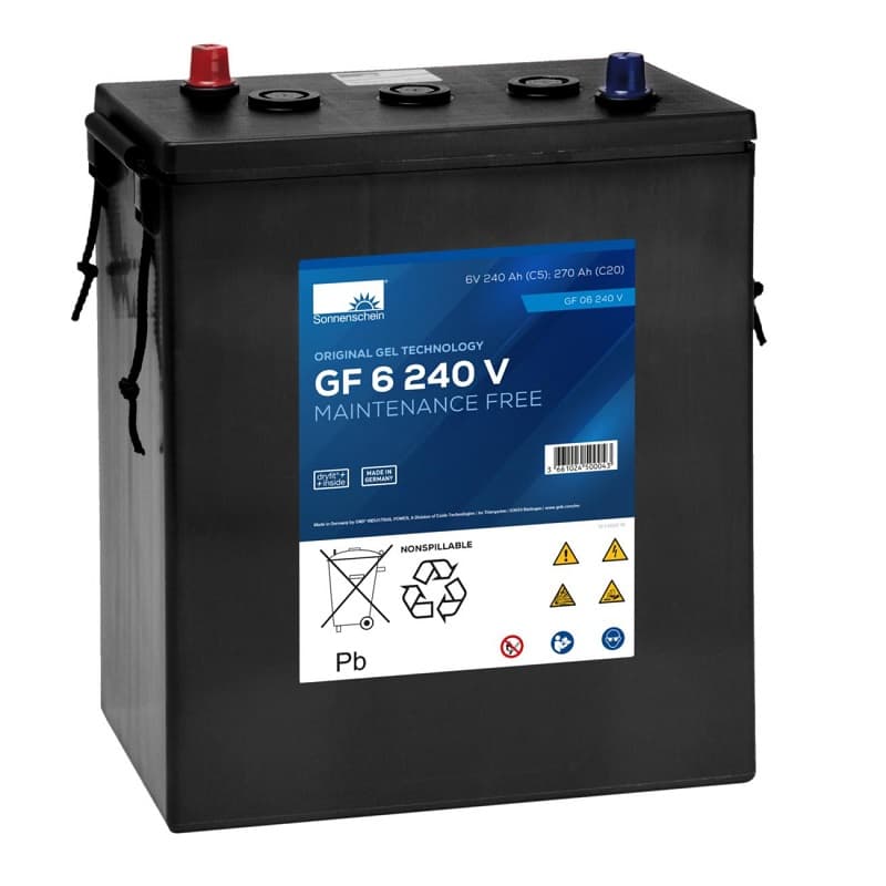 Sonnenschein GF6240V – Gelbatteri 6V 240Ah
