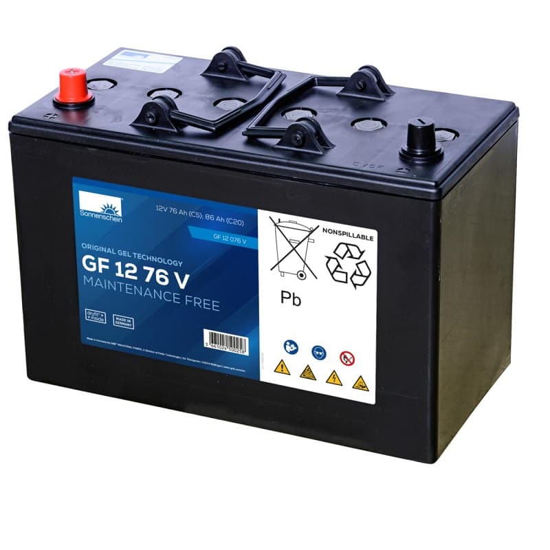 Sonnenschein GF1276V – Gelbatteri 12V 76Ah