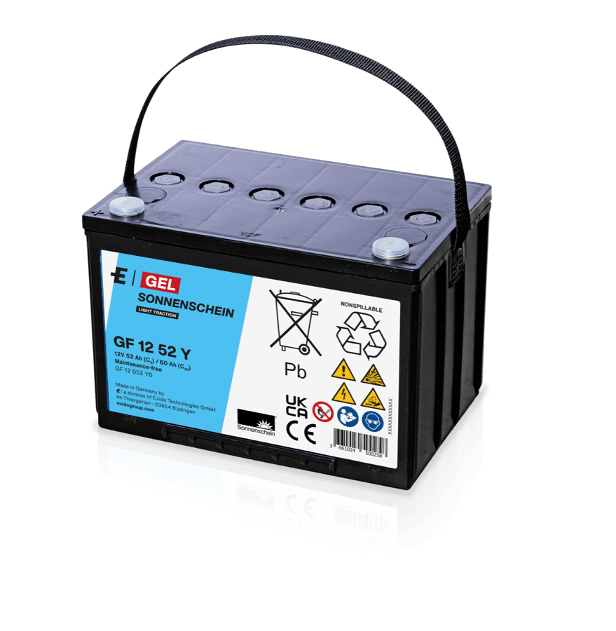 Sonnenschein GF1252Y – Gelbatteri 12V 52Ah