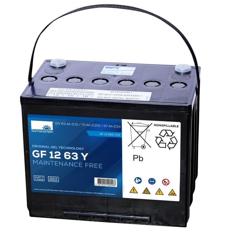 Sonnenschein GF1263Y, Gelbatteri 12V 63Ah